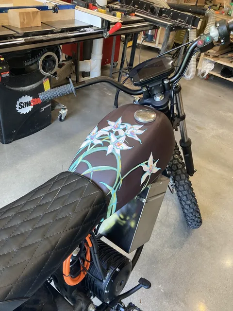 Motorcycle painting 1